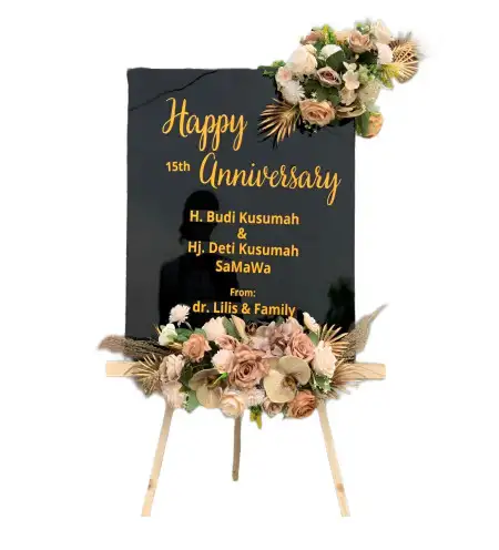 Papan Bunga Akrilik Sungai Kunyit